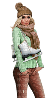 winter woman by nataliplus - Free PNG