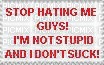 stop hating - 免费PNG