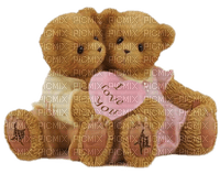 plush teddy couple - paintinglounge - 免费PNG