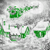 soave background animated christmas winter house - Бесплатни анимирани ГИФ