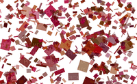 Red Confetti - bezmaksas png