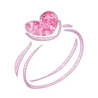 Kaz_Creations  Pink Deco Scrap Colours Ring - 免费PNG