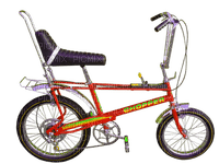 Kaz_Creations Chopper Bicycle Bike - kostenlos png