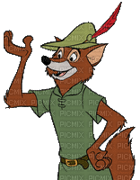 Kaz_Creations Cartoons Robin Hood - Animovaný GIF zadarmo