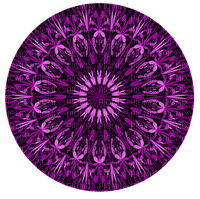 Purple mandala - darmowe png