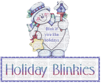 Holiday Blinkies - Animovaný GIF zadarmo