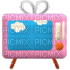 Pink TV ✧ - GIF animé gratuit
