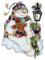 Kaz_Creations Christmas Deco Snowman - ilmainen png