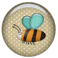 bee button Bb2 - gratis png