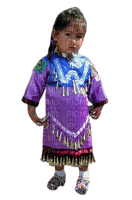 Enfant amérindienne - zdarma png