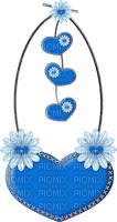 Kaz_Creations Deco Heart Hearts  Hanging Dangly Things Colours - png gratis