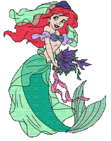 arielle ariel mermaid - Zdarma animovaný GIF