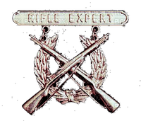 USMC Rifle Expert Badge PNG - png gratis