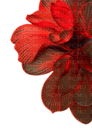 red flower background - nemokama png