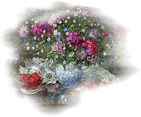 loly33 vase fleur - png gratuito