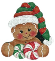 gingerbread man - PNG gratuit