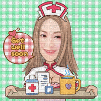 Nina take care - GIF animado gratis