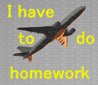 i have to do homework - PNG gratuit