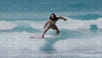 surfing-jesus - Free animated GIF