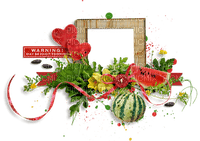 Frame watermelon - 免费PNG