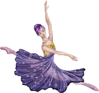 ballerina - GIF animado grátis