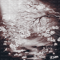 Y.A.M._Japan background Sepia - Бесплатный анимированный гифка