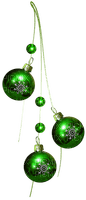 Ornaments.Green - PNG gratuit