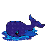 baleine - GIF animado grátis
