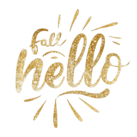fall hello - Free PNG
