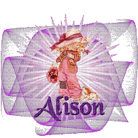 alison - Бесплатный анимированный гифка