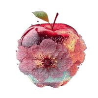 Яблоко арт - gratis png
