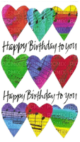 Happy Birthday to you, Lied - gratis png