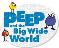 peep and the big wide world logo - δωρεάν png