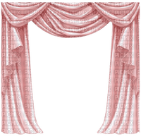 pink curtain - png gratuito