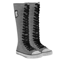 Boots Grey - By StormGalaxy05 - besplatni png