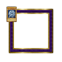 Small Purple/Gold Frame - Бесплатни анимирани ГИФ