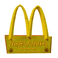 marijuana mac donald - Бесплатный анимированный гифка