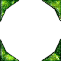♡§m3§♡ green frame border image abstract - nemokama png