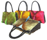 Kaz_Creations Deco Accessories Bag Fur Bags - Free PNG