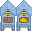 Stardew Valley Blue Bee House - Free PNG