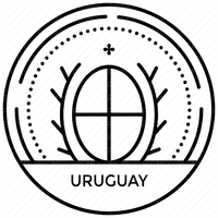 Uruguay Stamp - Bogusia - png gratis