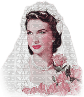 soave woman bride vintage pink - nemokama png