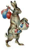 Hase, Ostereier, Ostern, Vintage - 免费PNG