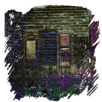 Haunted house masked image - PNG gratuit