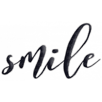 Kaz_Creations  Text Smile - Free PNG