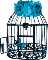 kikkapink deco scrap birdcage - zdarma png