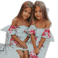 Rena  Zwillinge Sommer Mädchen Kinder - png ฟรี
