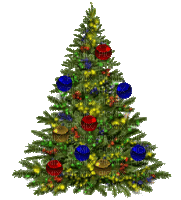 christmas tree gif - Zdarma animovaný GIF
