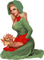 Y.A.M._Autumn woman girl - ilmainen png