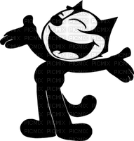 Kaz_Creations Silhouettes Silhouette Cartoon Cats Cat Kitten - PNG gratuit